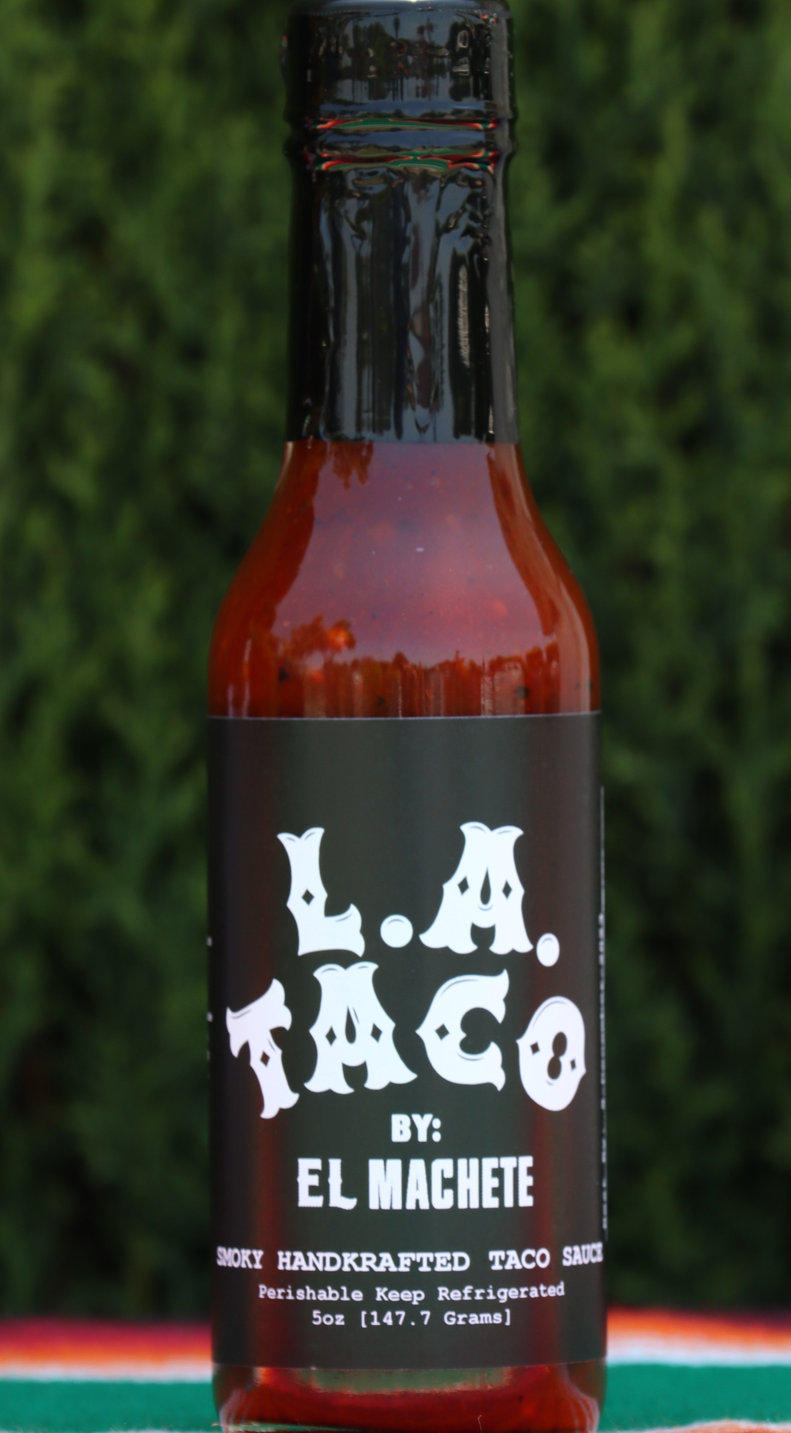 Smoky L.A. Taco Hot Sauce 5oz El Machete 1924