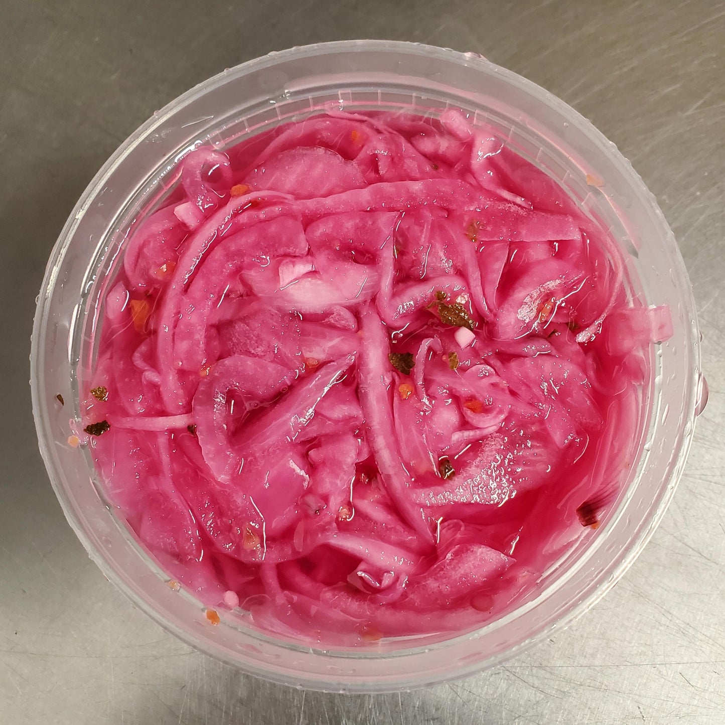 Habanero Pickled Red Onions (High Medium Heat) 12oz