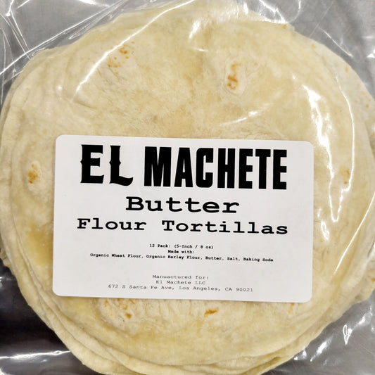 El Machete's 5-inch Butter Organic Flour Tortillas (12 count)